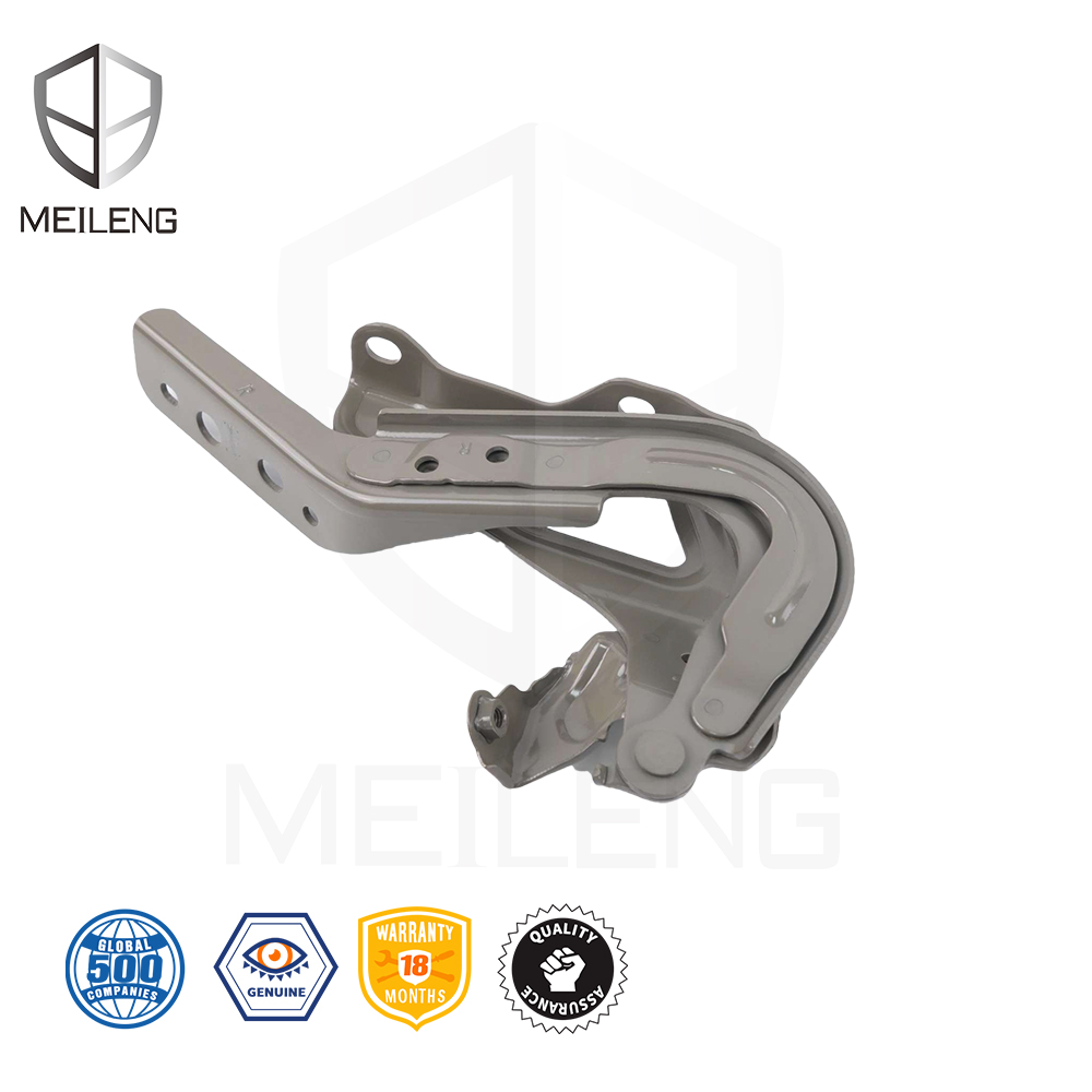 Hexautoparts Set Of 2 Front Hood Hinges – Left & Right – Steel – Fits 2012-2015 Honda Civic – Direct Replacement