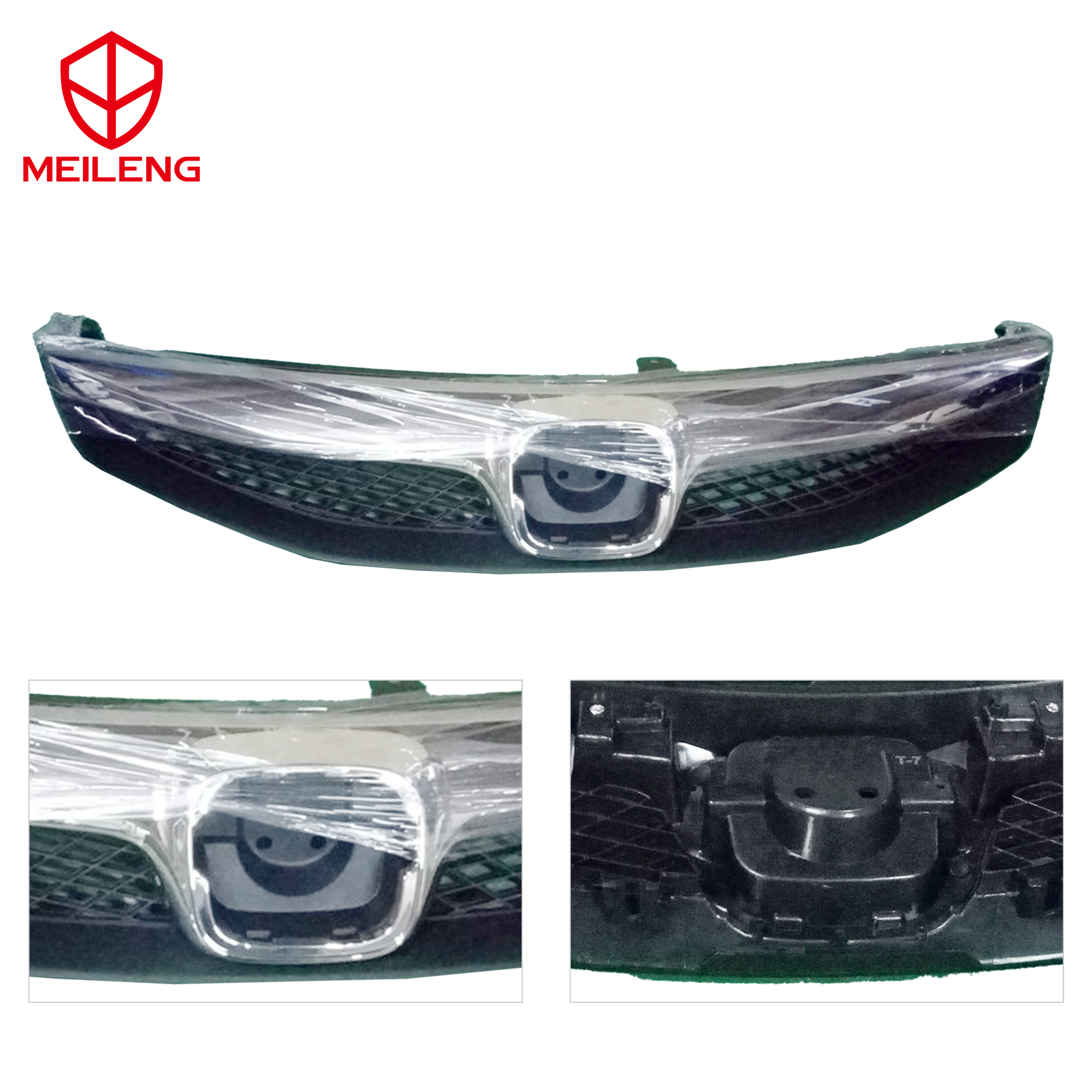 71121-SNL-T01 03 - MEILENG AUTO PARTS 71121-SNL-T01 Front Base Grill for Honda